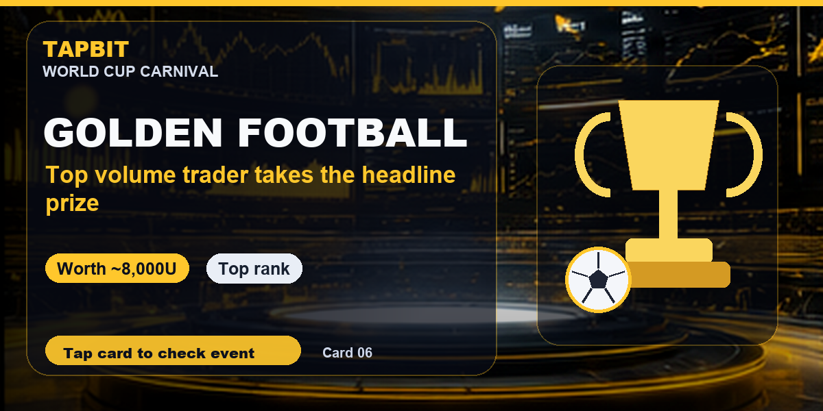 Tapbit World Cup Carnival | Golden Football