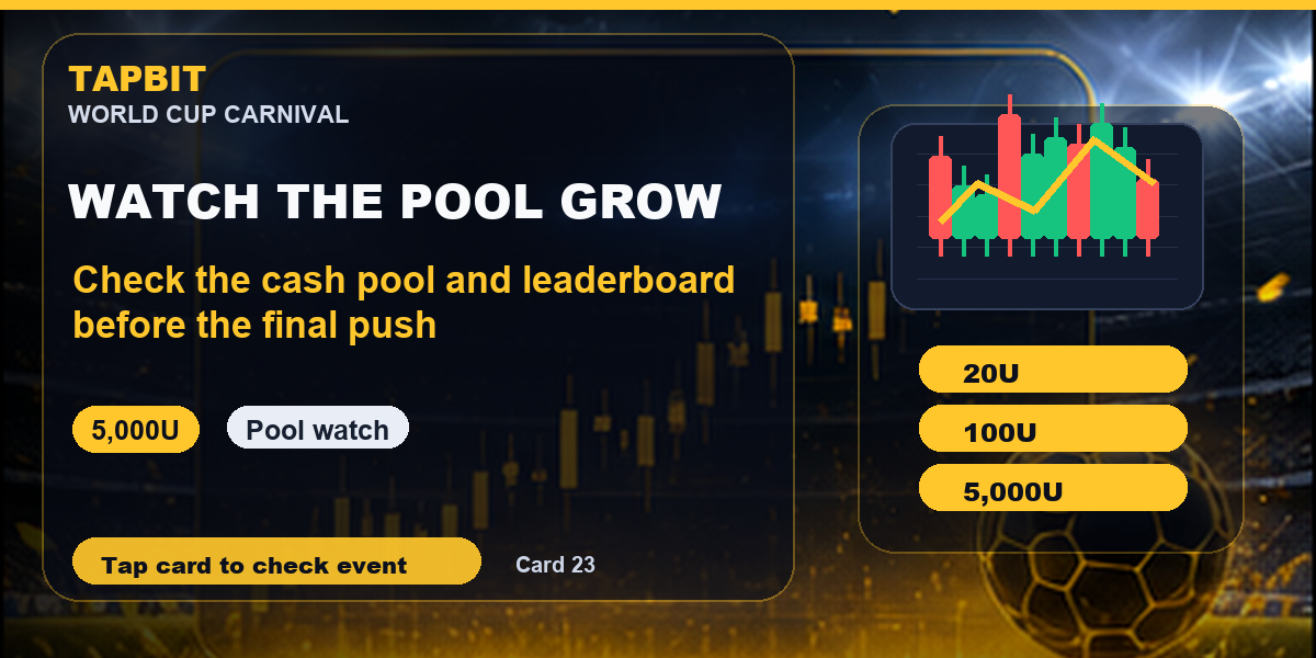 Tapbit World Cup Carnival | Pool Watch