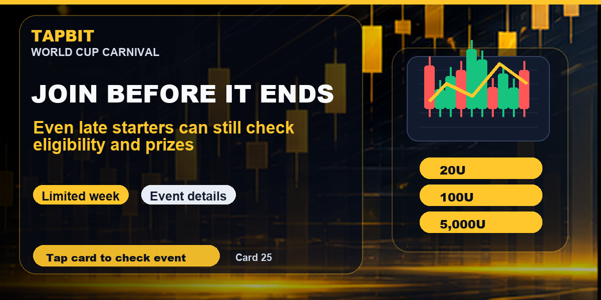 Tapbit World Cup Carnival | Late Join