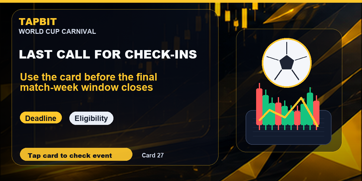 Tapbit World Cup Carnival | Last Chance