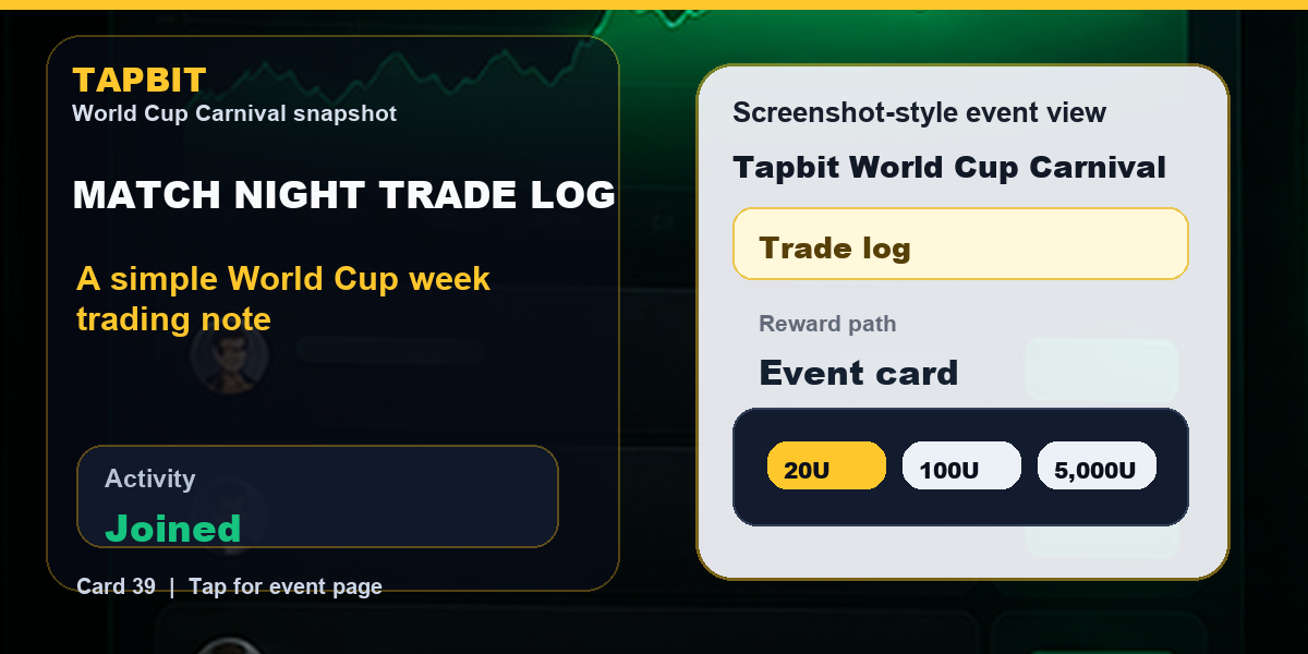 Tapbit World Cup Carnival Snapshot | Match night screenshot